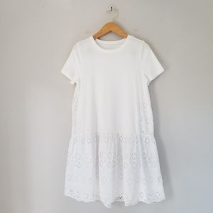 NWT Kate Spade Broome Street Eyelet Tiered Dress